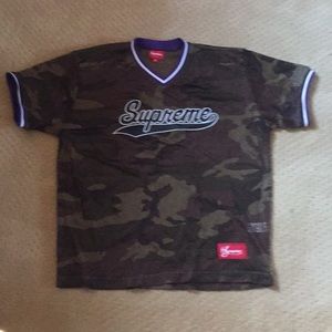 SUPREME CAMO JERSEY